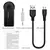 Aux Car Bluetooth 5.0 Receptor Automóvel, 3.5mm, 3.5 AUX Jack, Estéreo, Músic