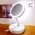 Espelho de maquiagem com luz LED Espelho de vaidade com luz do dia 360 ° Rotaç - loja online