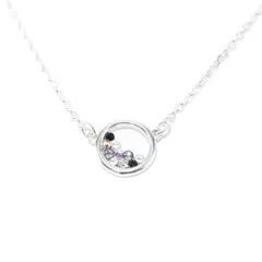 Aros y Collar Eclipse Azul de Cristal - Margaritas Violetas Joyas