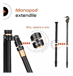 Tripode Camara Celular Video Profesional Tr3pod 1.6 Monopod - atakacumbre