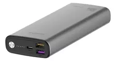 Cargador Portátil Master G 20000 Mah Pd 65w Quick Charge Color Gris
