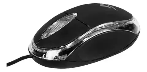 Mouse Com Fio 1,2m Monocron Mn119 Preto 1.000dpi