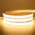 Luz de tira conduzida cob impermeável 12v 24v flexível conduziu a luz de néon - comprar online