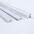 2-35 Pçs/lote LED perfil de Alumínio 0.5 m/pcs U/V/W forma de Canto para 5050 - comprar online