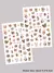 2 laminas Pegatinas con diseño de gatos en internet