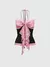 J-Fashion Top halter con lazo grande