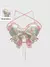 Top forma de mariposa fairycore