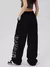 Pantalón de chándal ancho de pierna suelta - comprar online