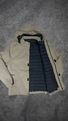 Campera 2 en 1 Marron Claro en internet