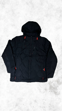Campera con peluche interior Negro - comprar online