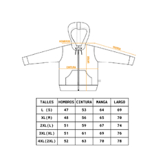 Campera 2 en 1 Negro - tienda online