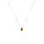 Colar veneziana gota laranja - comprar online