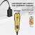 Kemei KM-2628 KM-678 KM-2024 Máquina de cortar cabelo elétrica profissional Máquina de cortar cabelo recarregável Kit de aparador de cabelo masculino - BDC Shop 