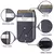 Kemei KM-2628 KM-678 KM-2024 Máquina de cortar cabelo elétrica profissional Máquina de cortar cabelo recarregável Kit de aparador de cabelo masculino - loja online