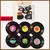 PORTA COPO DISCO DE VINIL - De 2 à 6 peças