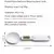 Colher Medição Digital Portátil para Cozinha 500g/0.1g lcd Digital. - Confort Chic