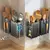 1pc cozinha pauzinhos titular multifuncional pendurado utensílio rack de secage - comprar online