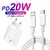 Carregador rápido para iphone 14 13 12 11 pro max mini 7 8 plus xr tipo - Phtemdetudo