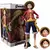 Boneco colecionavel One Piece Anime, luffy. - JM storis