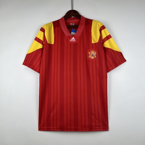 Camisa Retrô Espanha 1992 Home
