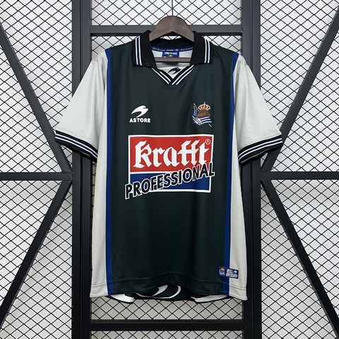 Camisa Retrô Real Sociedad 2000/01 Away