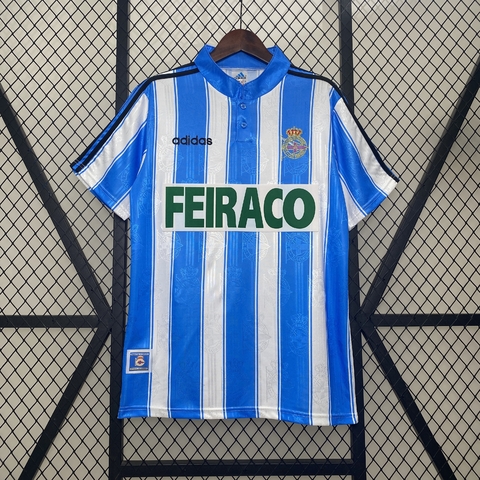 Camisa Retrô Deportivo La Coruña 1997/98 Home