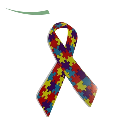 2 Adesivos Símbolo Autista Para Carro/diversos Pcd - Sticker