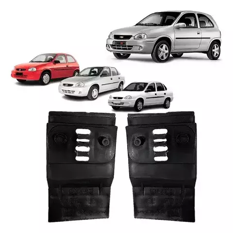 Guia Suporte Para-choque Dianteiro Chevrolet Corsa Classic Montana 1999 a 2010