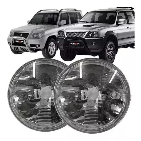 Farol Principal L200 Pajero 03 A 07 H1 Acrílico