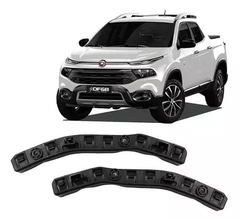 Guia Suporte do Parachoque Dianteiro Toro 2016 a 2023