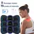 Massageador elétrico de pescoço, estimulador de massagem muscular ems, instrum - comprar online