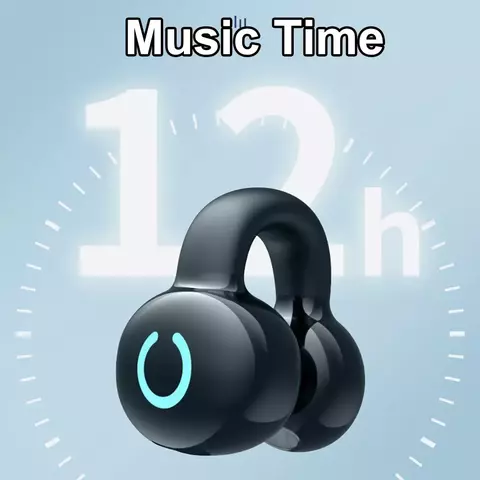 Bluetooth 5.3 fone de ouvido clipe fones tws sem fio fone alta fidelidade estér