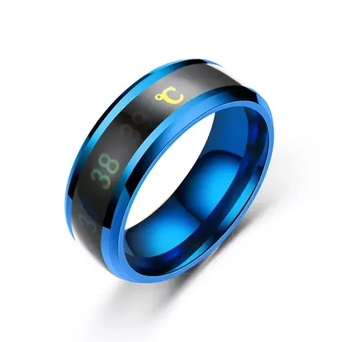 Multifunctional smart stainless steel couple ring, human feeling - comprar online