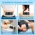 Massageador elétrico de pescoço, estimulador de massagem muscular ems, instrum na internet