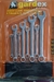 Juego Llaves combinadas GARDEX c/estuche 8 pcs.