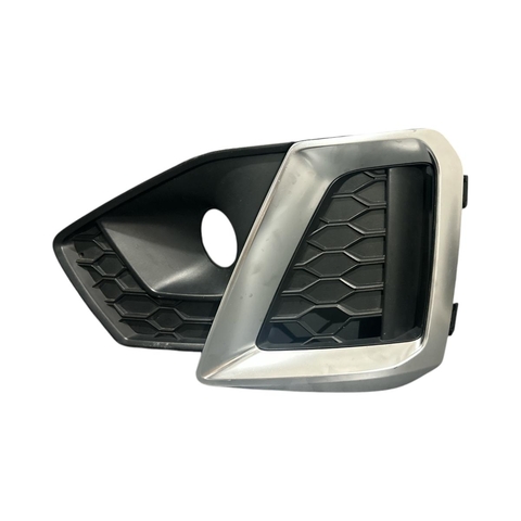 Audi A4 Moldura Milha Ld 21/22 B9 S-line Friso Cromado