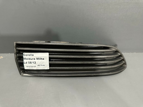 Corolla Moldura Milha Ld 02/08 S/furo