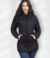 Tapado Campera larga interior micropiel. (121605OI25) - comprar online