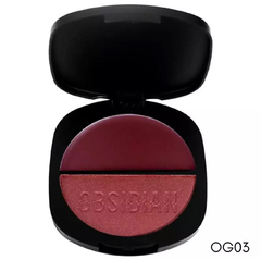 Imagem do Blush Duo Obsidian Gemini Ruby Rose