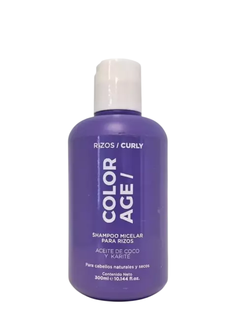 Shampoo Micelar para Rizos x 300 ml COLOR AGE ref. 3051