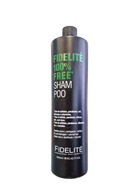 Shampoo 100% Free x 900 ml FIDELITE