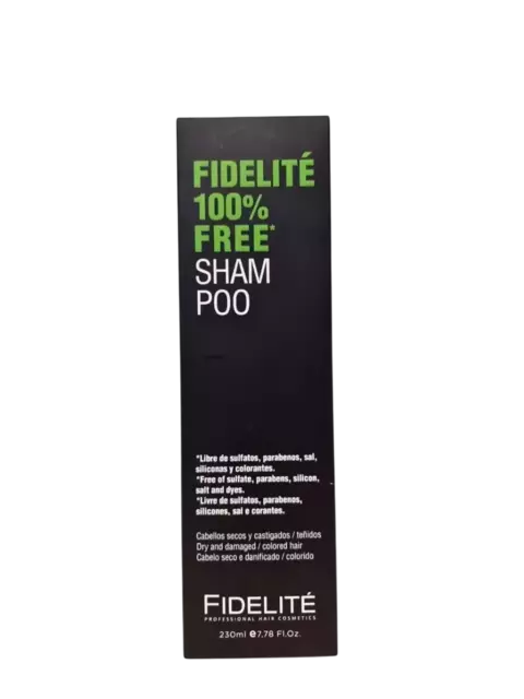 Shampoo 100% Free x 230 ml FIDELITE
