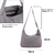 Bolso Opalo Gris