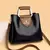 Bolsas de luxo de couro macio bolsas femininas designer 3 camadas ombro crossbod - comprar online