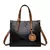 Bolsas de luxo de couro macio bolsas femininas designer 3 camadas ombro crossbod - memimando