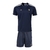 Kit infantil Juventus Terrace Icons 25/26 - Adidas - Azul com detalhes em branco