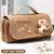 Estojo de lápis de grande capacidade kawaii capivara com função de alívio do