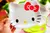 Minha melodia sanrio prato de jantar olá kitty anime bebê crianças kawaii pir - loja online