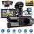 3 câmera traço cam para câmera do carro 1080p gravador de vídeo wifi carro d - comprar online