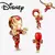 Imagem do Disney deadpool ponto minnie winnie 925 prata esterlina balançar encantos 925 p